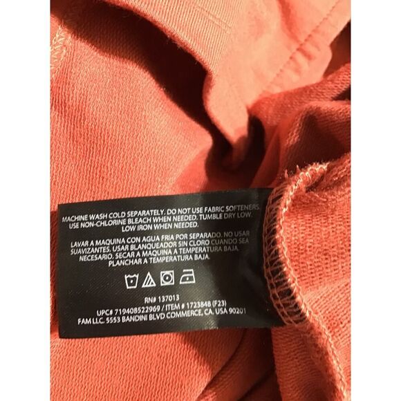 Banana Republic Rust Orange Boat Neck Top LG - Picture 7 of 7